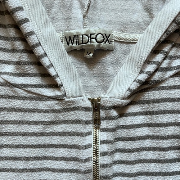 WILDFOX Womens M sweatshirt full zip - Picture 1 of 3